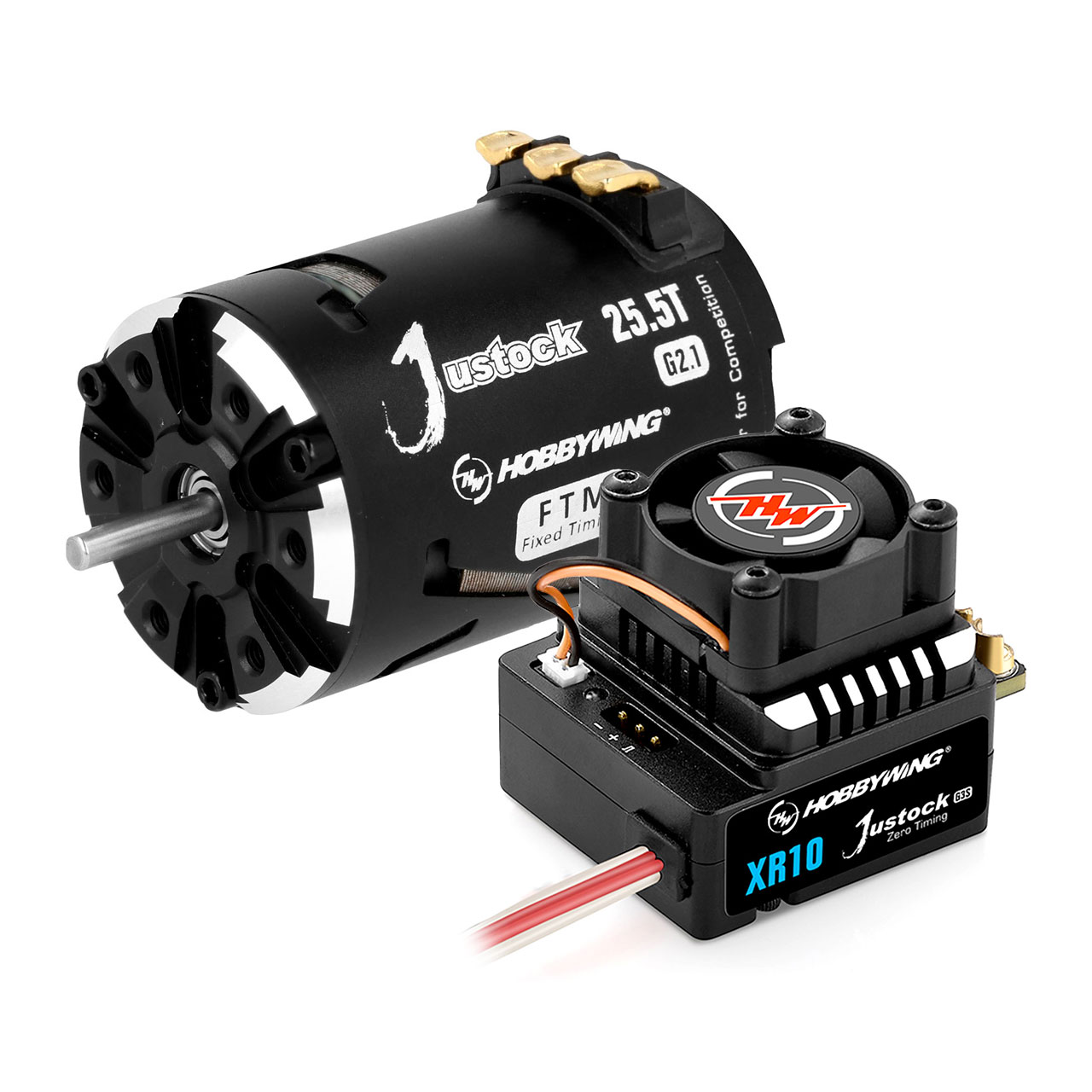 Hobbywing Xerun Justock Combo G3S mit 25.5 Turn 1600kV für 1:10 Cralwe 38020374