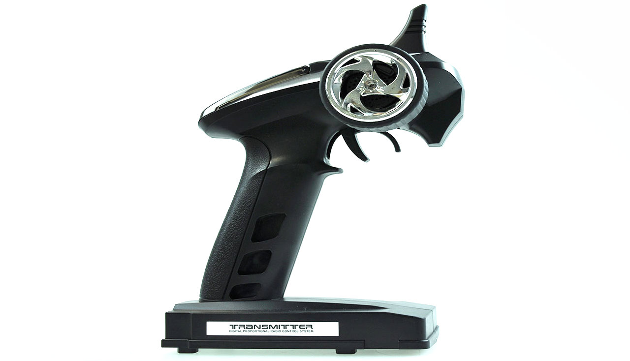 Amewi Sender 2,4GHz Blue Barracuda Mini Boot 84974-14