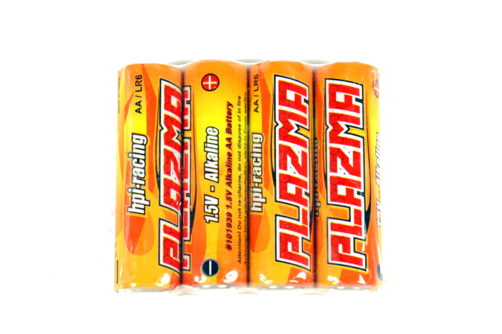 HPI Plazma 1.5V Alkaline AA Batterien (4St) 101939 - Abbildung 1