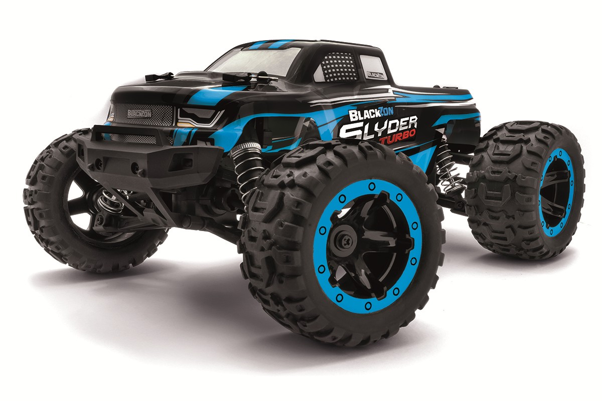 BLACKZON Slyder MT Turbo 1/16 4WD 2S Brushless Blau 540209