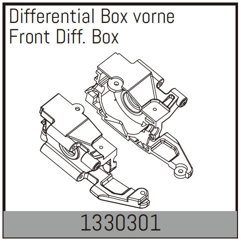 Absima Differential Box vorne 1330301