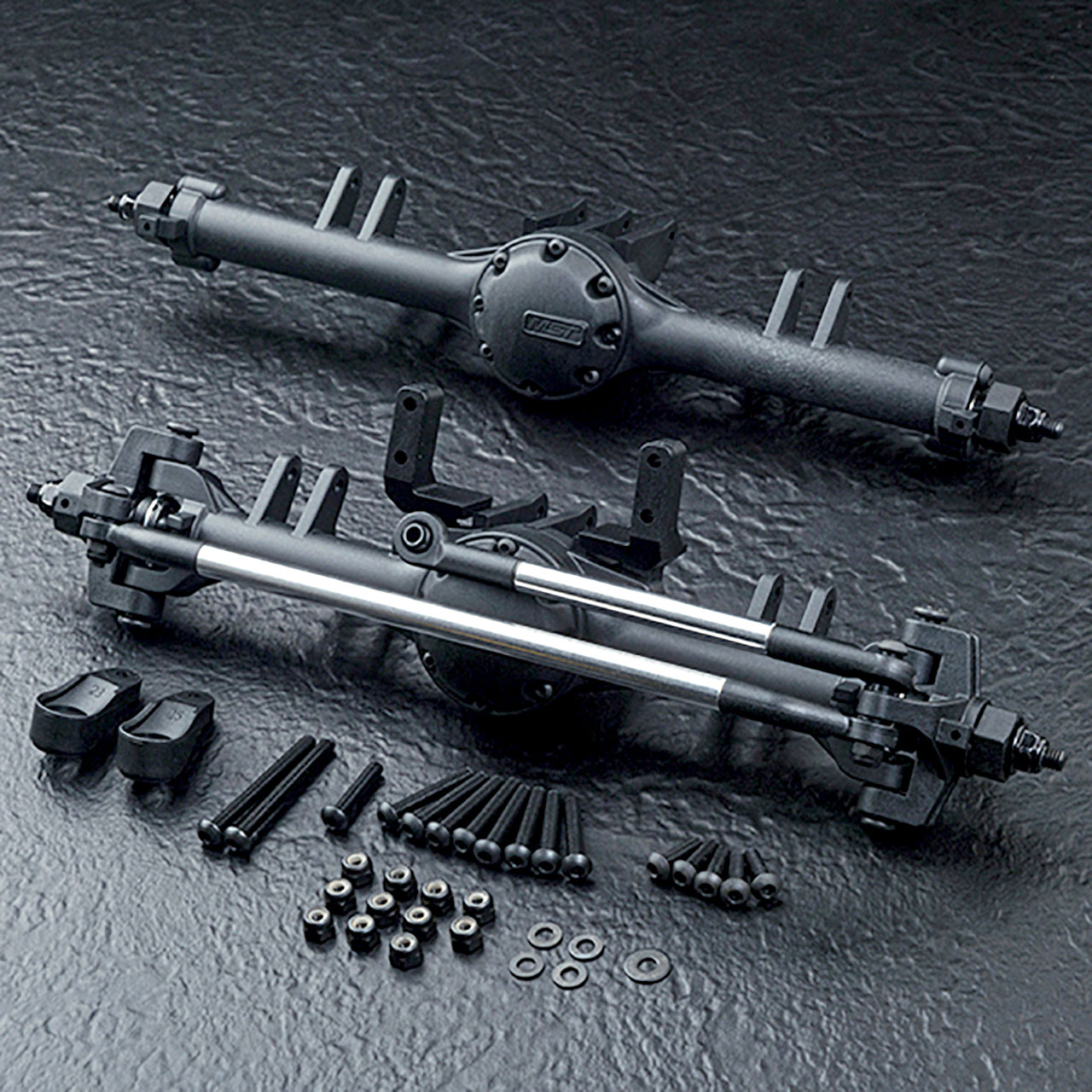 MST-Racing SA25 Front & Rear axle set 210652