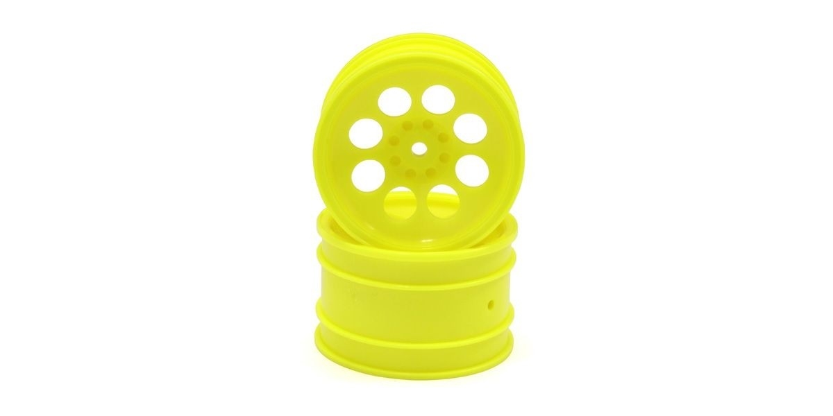 Kyosho Felgen 8 Loecher 50mm. (2) Turbo Optima - Gelb OTH245Y