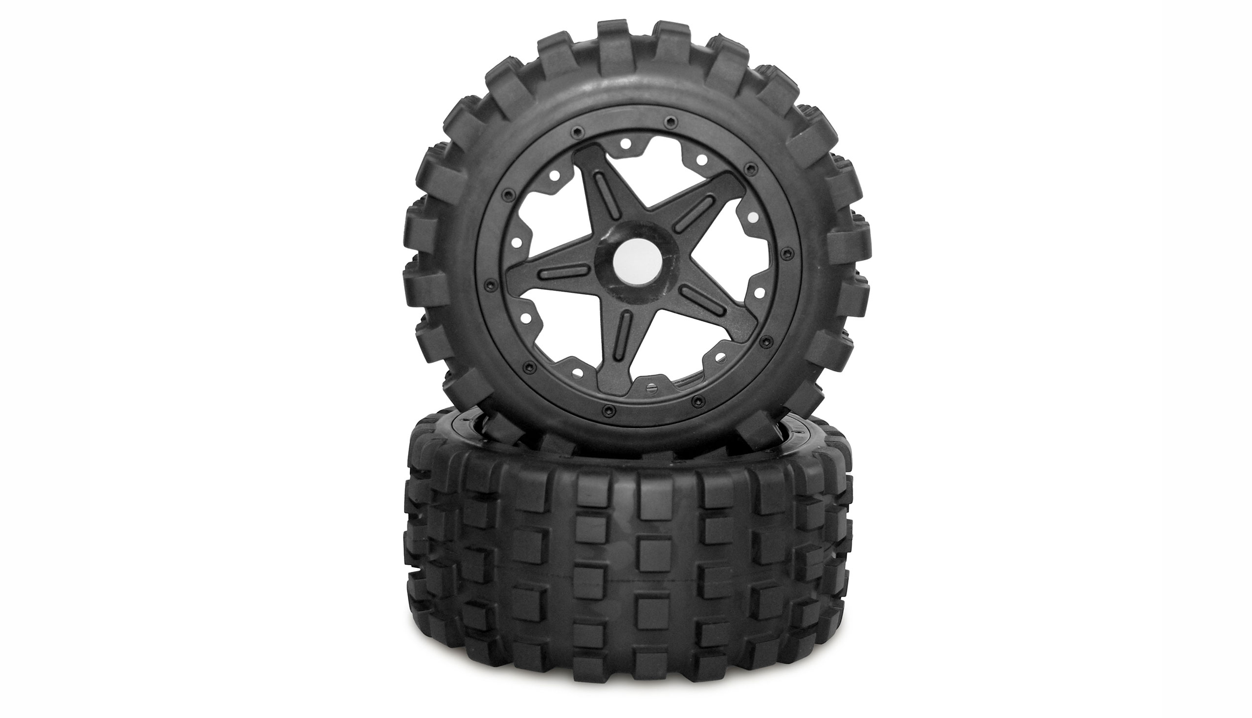 Amewi Komplettrad hinten Pitbull X evolution, 24mm, 2 Stück 54056