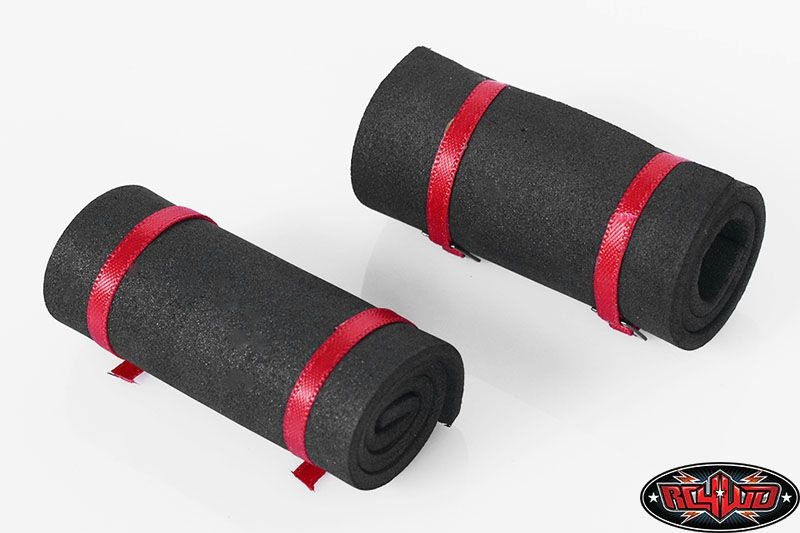 RC4WD 1/10 Sleeping Mat w/Straps (Black) Z-S1302