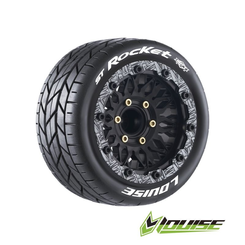 Louise ST-ROCKET MFT 1/10 soft auf 2.8 BL-Felge schwarz (2) L-T3311SX