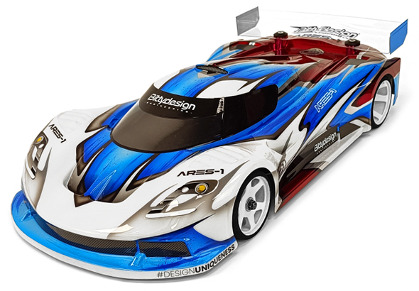 Bittydesign GT12 Body ARES-1 (Clear) 1/12 BDGT12-AS1