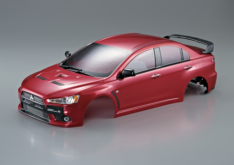 KB48003 Mitsubishi Lancer Evo X Karosserie Rot 190mm RTU