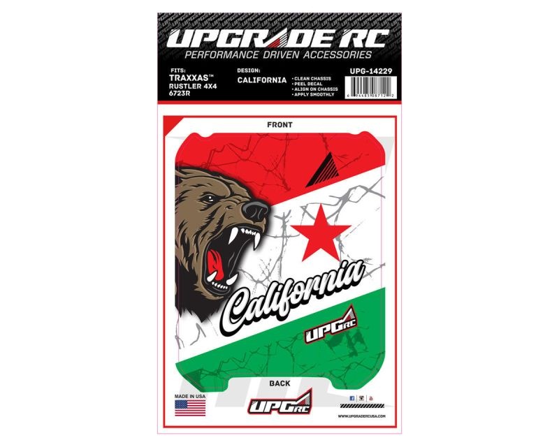 Upgrade RC Chassis Protector for Traxxas Rustler 4x4 (California) (1) n