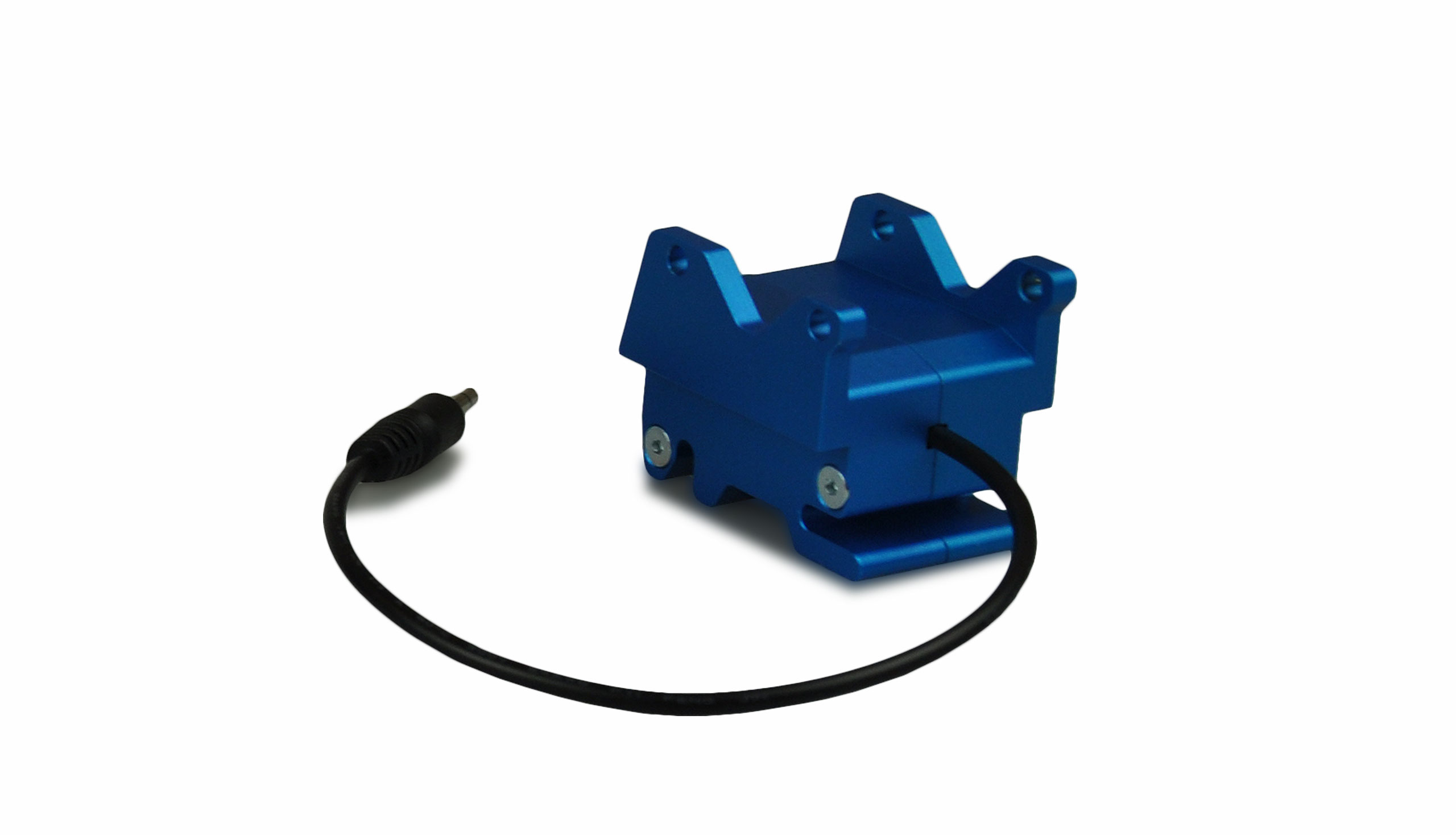 Amewi Elektronisches Schnellwechselsystem für Bagger 1:14 CNC Aluminium, blau 28369