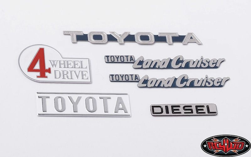 RC4WD Cruiser Body Emblem Set Z-S1714