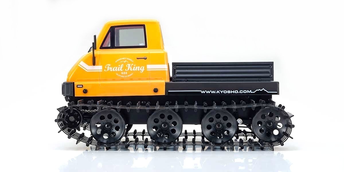 Kyosho Trail King Gelb T1 1:12 ReadySet EP Raupenfahrzeug (KT431S) 34903 - Abbildung 3