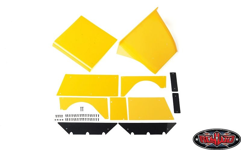 RC4WD Lexan Karosserie Panel Set Z-B0269