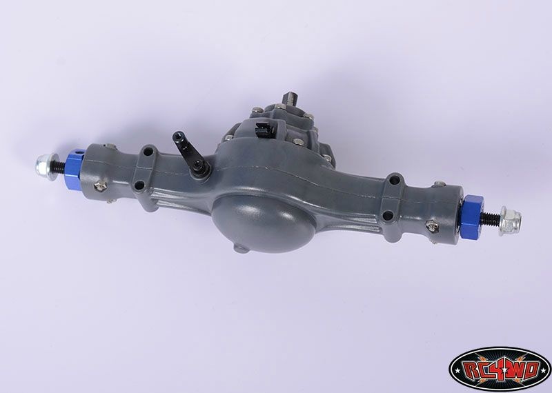 RC4WD SLVR Scale Semi Truck Rear Axle with Locking Differential (G VVV-S0058