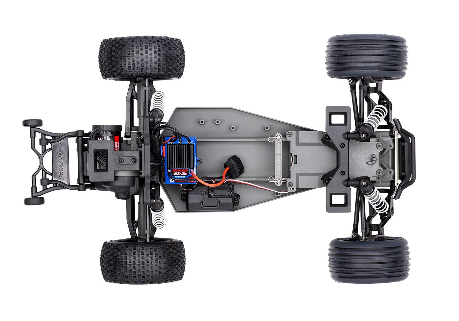 Traxxas Rustler Rot BL-2S 1/10 2WD Brushless Stadium Truck 37354-4 - Abbildung 12
