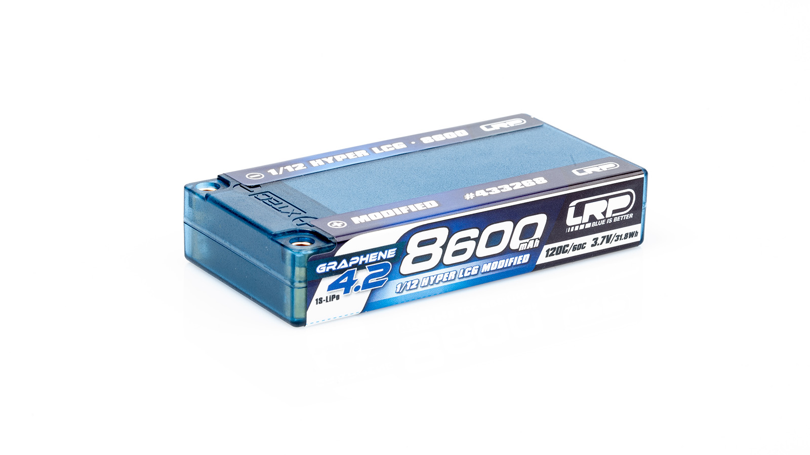 LRP 1/12 Hyper LCG Modified GRAPHENE-4.2 8600mAh Hardcase Akku 3.7V 120C / 60C