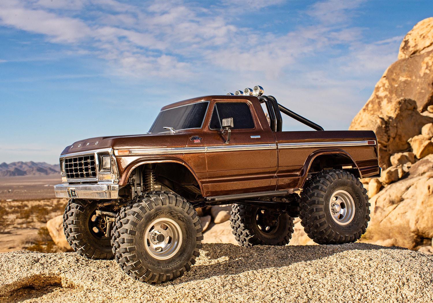 TRAXXAS TRX-4 79 Ford F-150 High-Trail 1/10 Crawler RTR schwarz 92046-4 - Abbildung 12