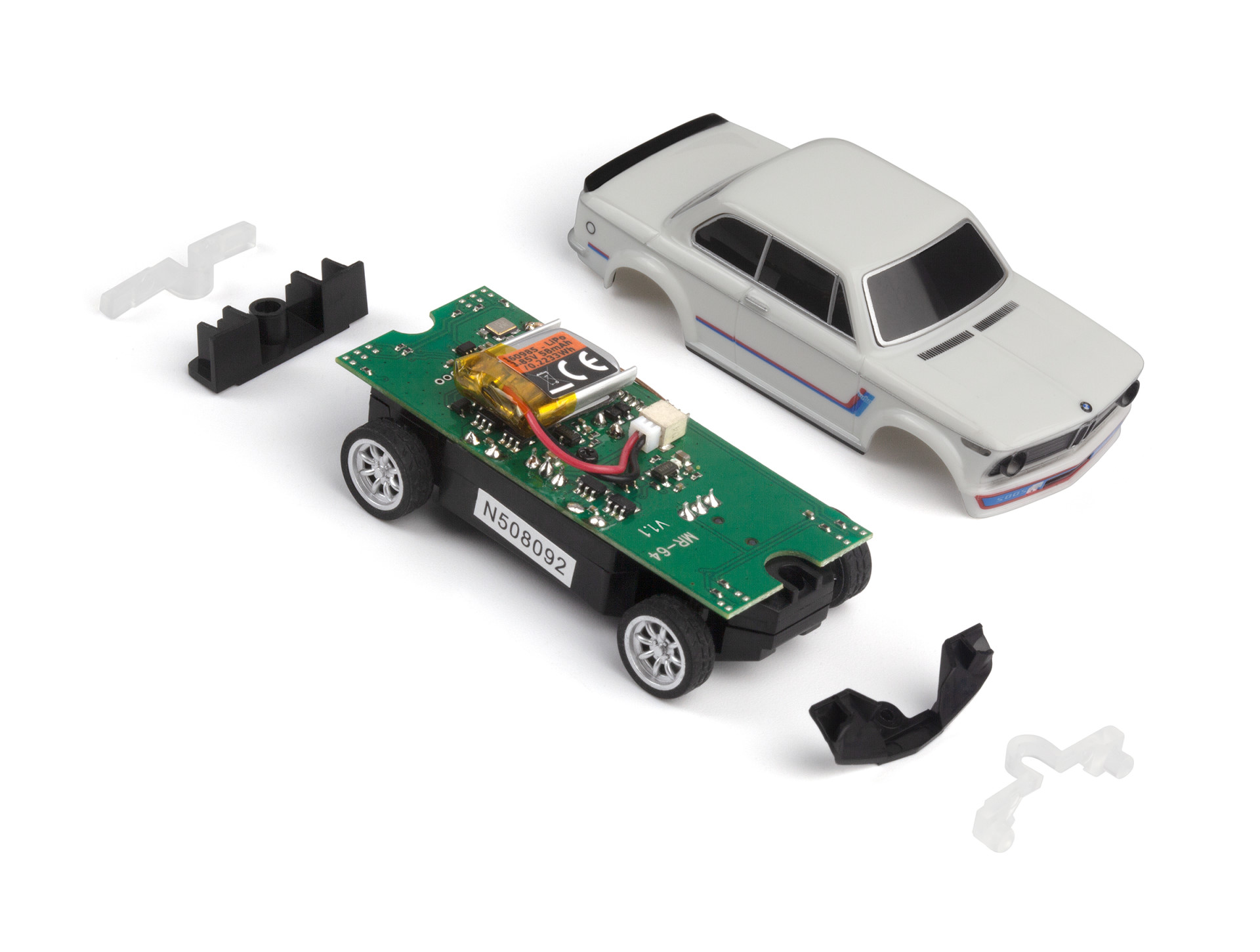 HPI nano-TTR BMW 2002 Turbo - Weiß -Car Only- 161402 - Abbildung 6