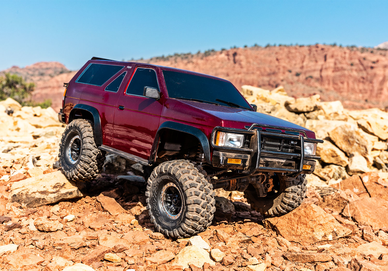 Traxxas TRX-4 Nissan Pathfinder (Terrano) rot 1/10 RTR, ohne Akku/Lader 110056-4 - Abbildung 13