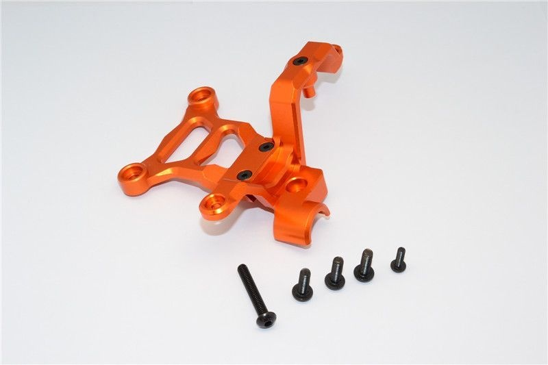 GPM Alu Obere Lenkhalteplatte vorn orange Traxxas X-MAXX