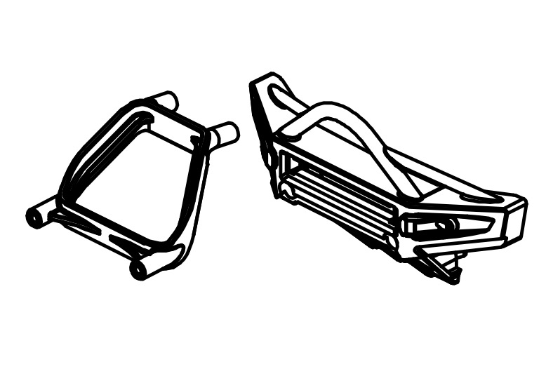Absima Front Bumper 1610111