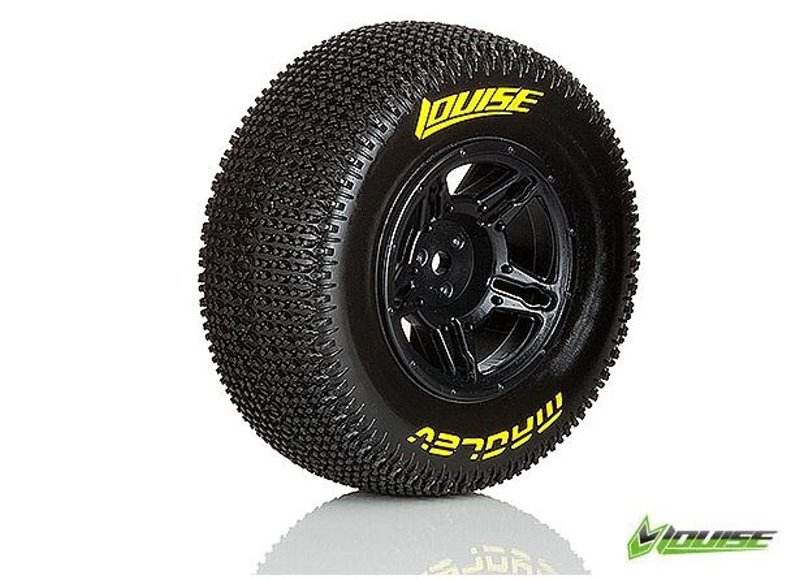 Louise SC-Maglev soft Felge schwarz (2) 12mm TRX-Slash h, SC10 L-T3145SBTR - Abbildung 1