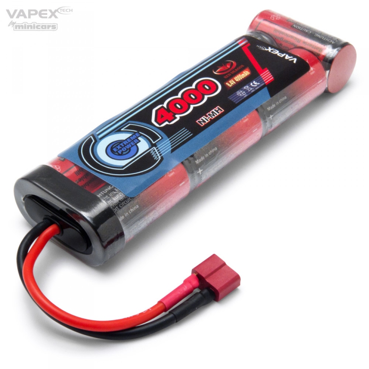 Vapex NiMH Akku 8,4V 4000mAh T-Stecker 7RD4000SC-H7-D2