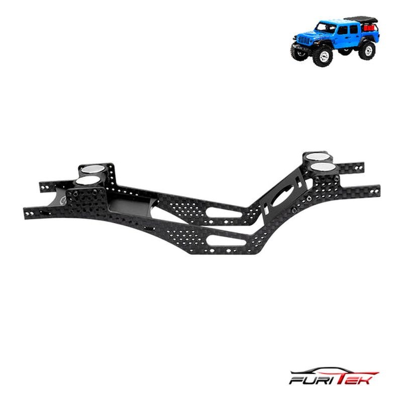 FURITEK Carbon Fiber Grasshopper frame KIT FOR SCX24 GLADIATOR Kits - Rock Crawler FUR-2160