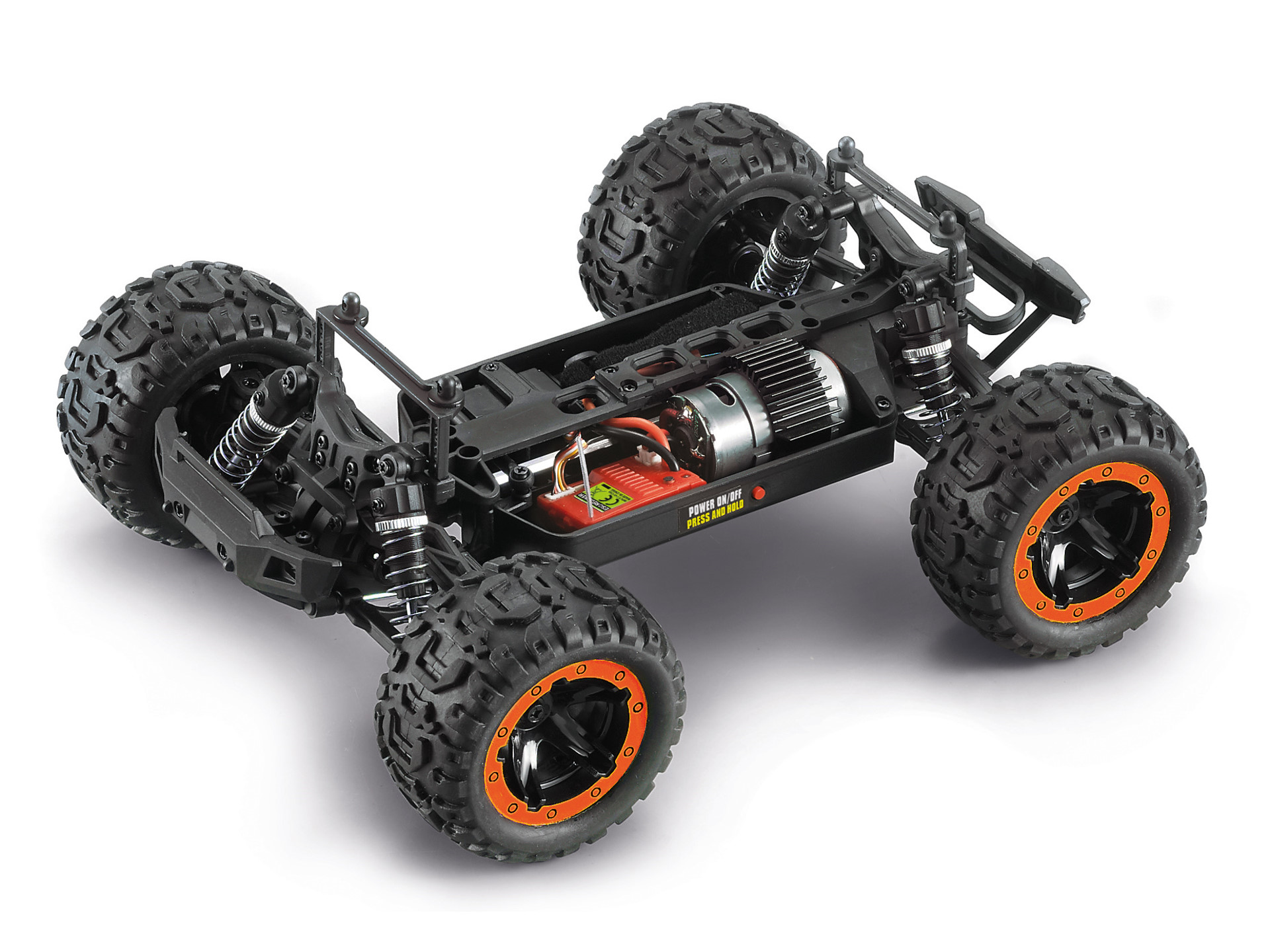 BLACKZON Slyder MT Orange 1/16 4WD Elektro RC Monster Truck 540099 - Abbildung 5