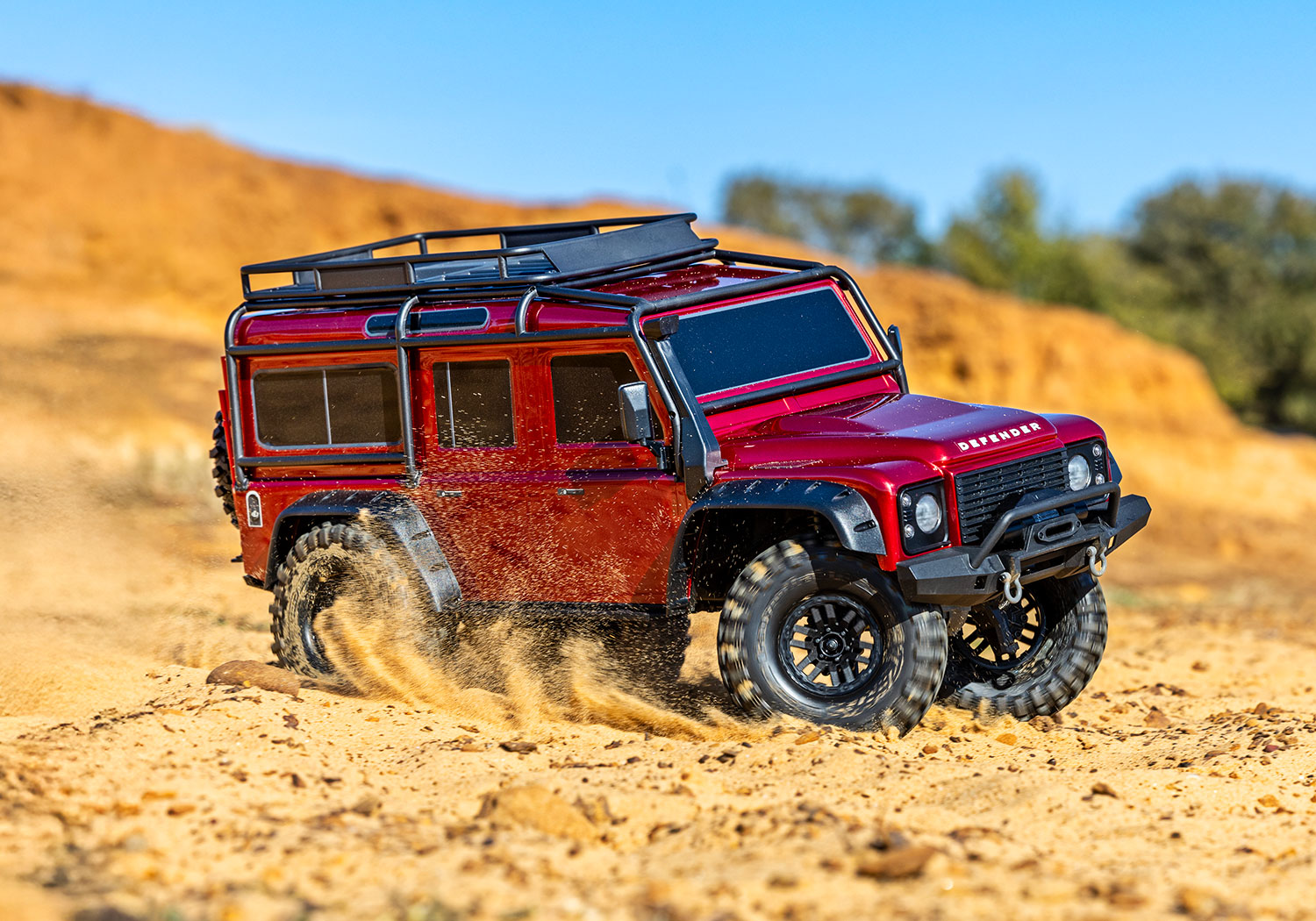 Traxxas TRX-4 Land Rover Defender Sand Clipless Crawler 82256-4 - Abbildung 10