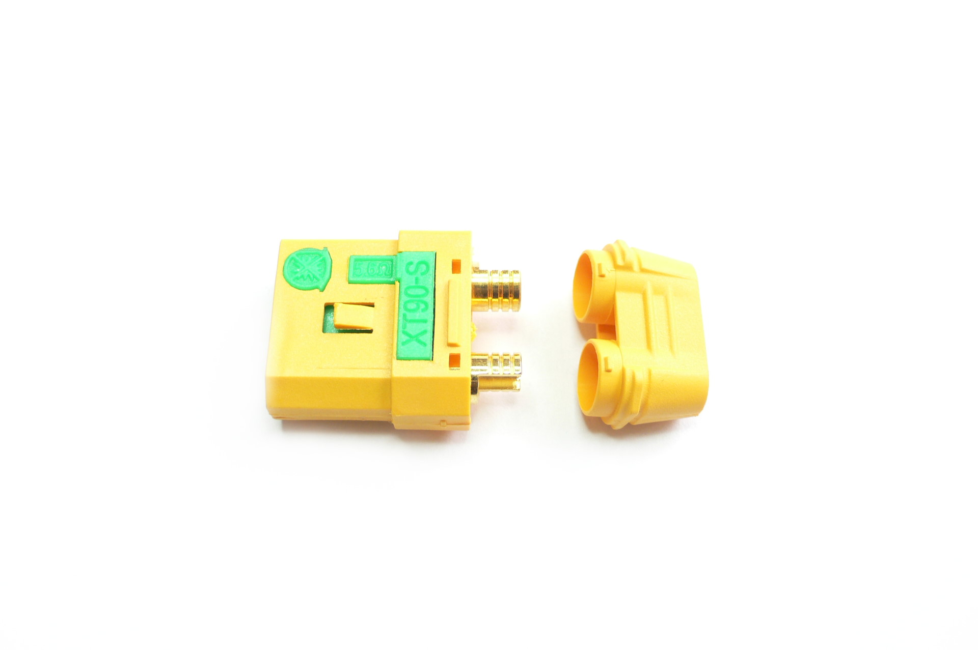 XT90 Goldkontakt Buchse Goldbuchse Antiblitz 4mm Akkuseitig female weibchen lose - Abbildung 2