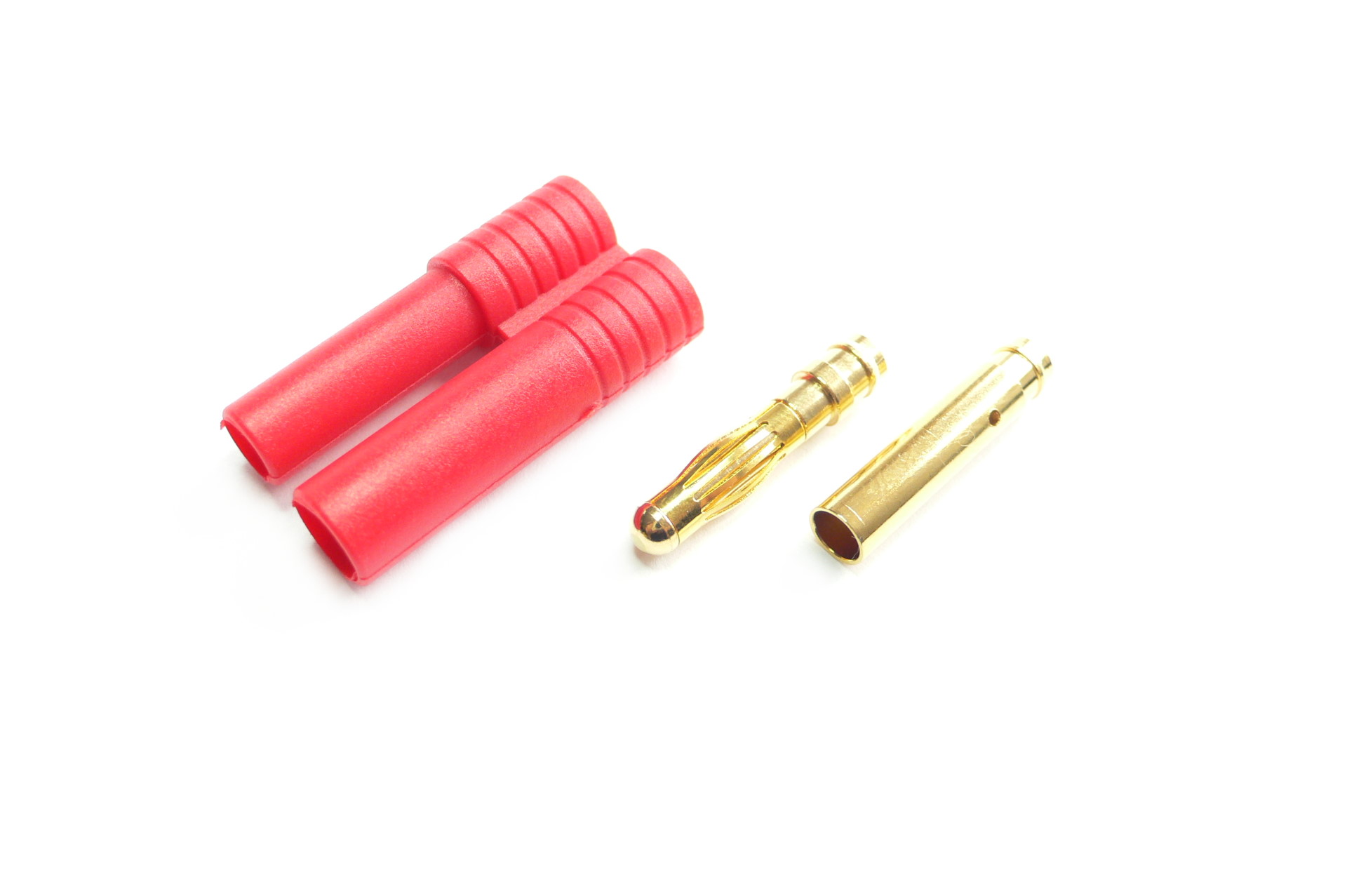 HXT Goldkontakt Stecker Goldstecker 4mm Goldverbinder Steckverbinder lose