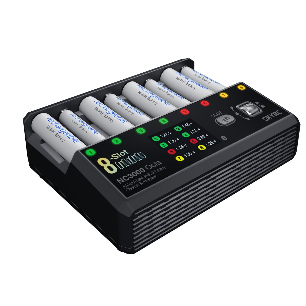 SkyRC NC3000 Octa Ladegerät für 8xAA/AAA DC 3A SK-100228-01