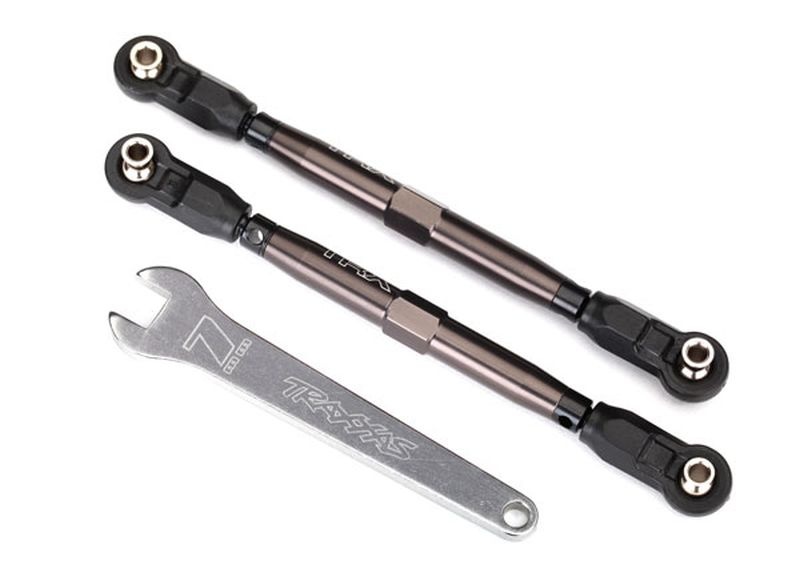 Traxxas 8547A Toe-Links vorn UDR TUBES Dunkel-Tiatnium eloxiert Alu (2)