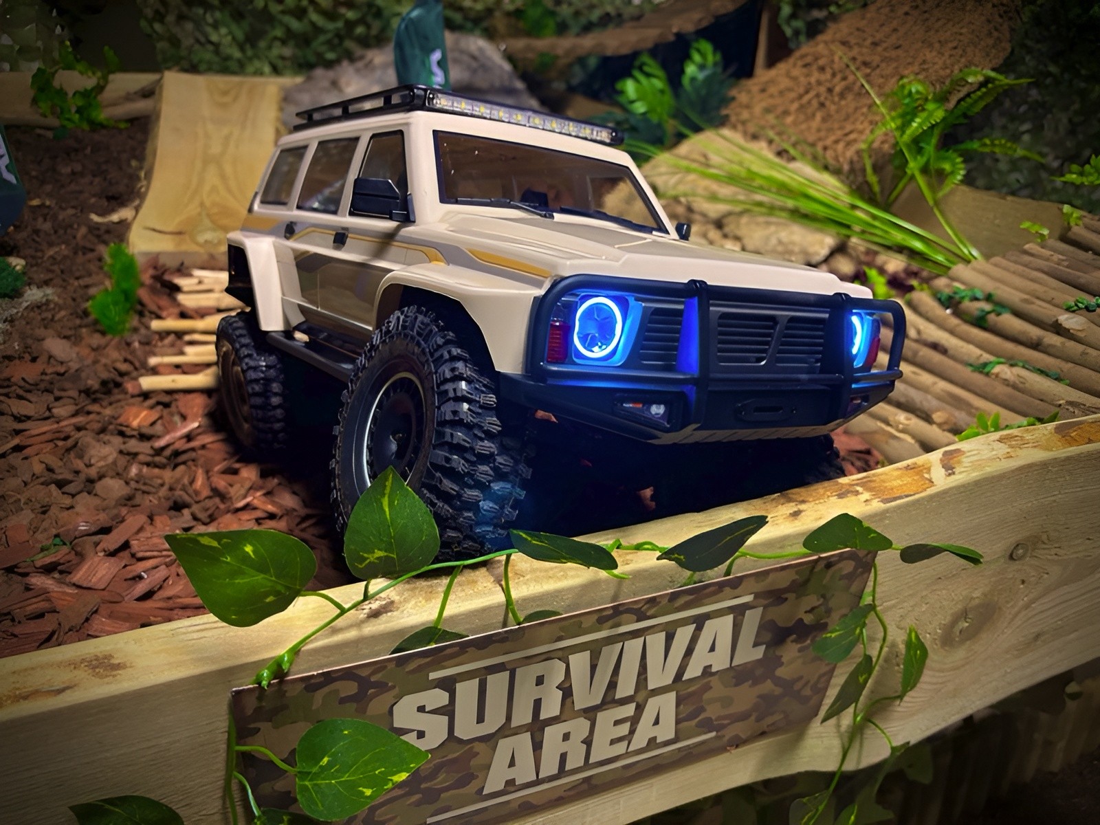 Absima 1:10 EP Crawler CR4.4 Patrol creme RTR 12042