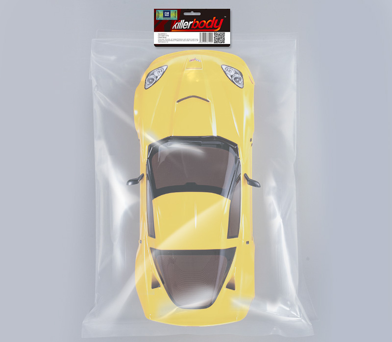 Killerbody Corvette GT2 Karosserie Gelb KB48142