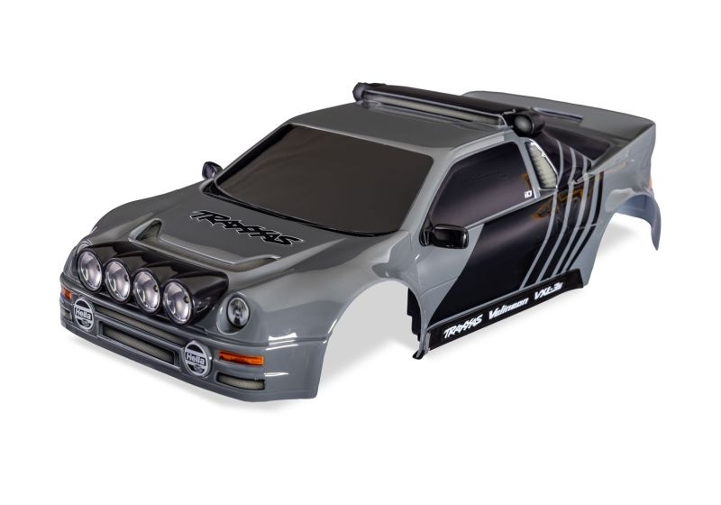 Traxxas Mini Rally VXL Ford RS200 Karo grau 10812-GRAY