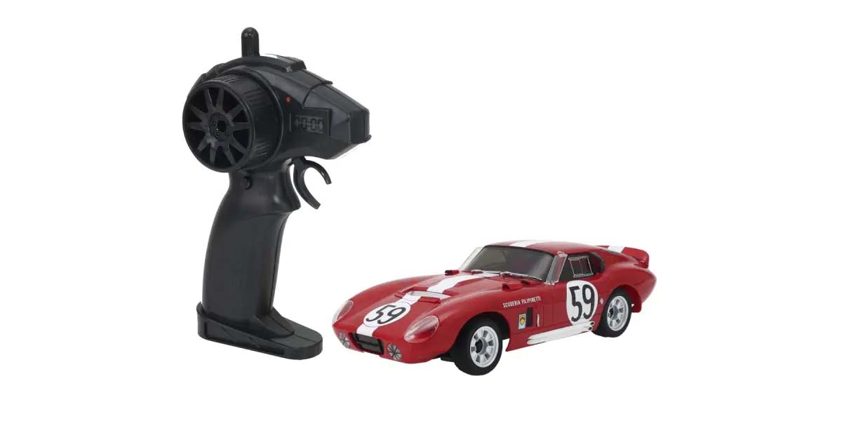 Kyosho First Mini-Z 1:28 Shelby Cobra Daytona No.59 Rot 66611A - Abbildung 1