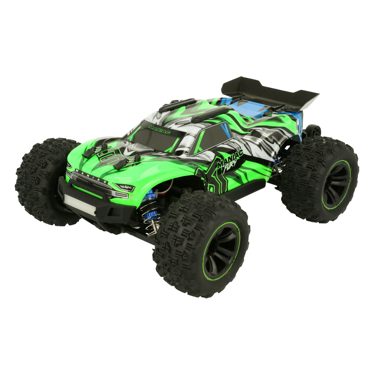 MANIAC Hyper GO Fury Brushed Truggy 1/16 grün/blau - Abbildung 1
