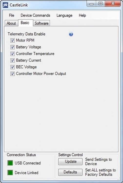 Castle Telemetry Link X-BUS (Spektrum) 010-0148-00