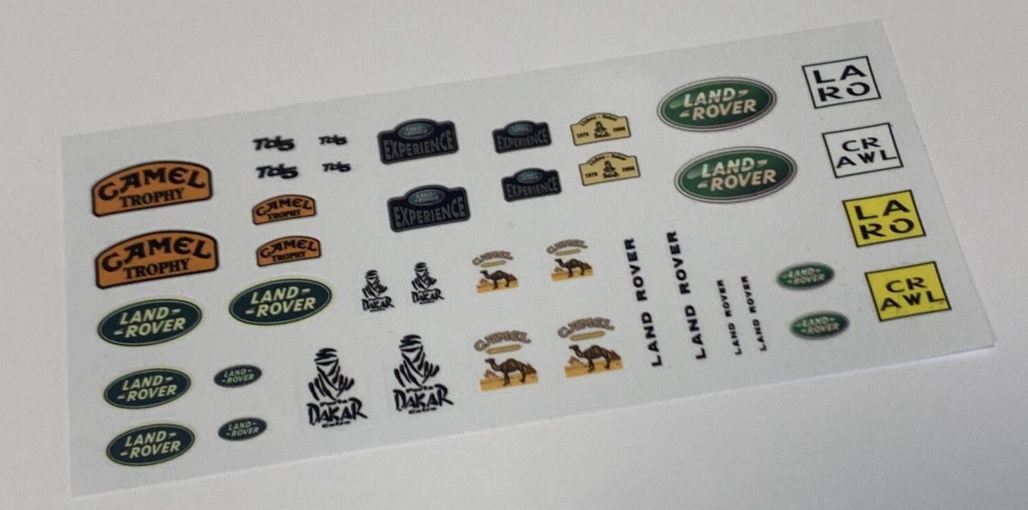 Camel Trophy decal sheet for TRX-4M DECAL5001 - Abbildung 1