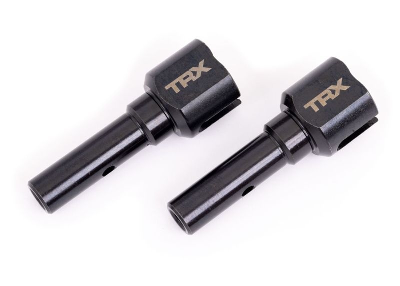Traxxas Radachsen hinten Stahl gehärtet (2) für 9557 Antriebswellen 9554X