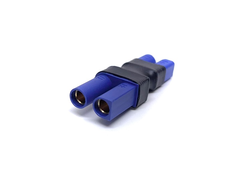 Absima Adapter EC5 (W) auf EC3 (M) Kompakt-Version 3040109 - Abbildung 1