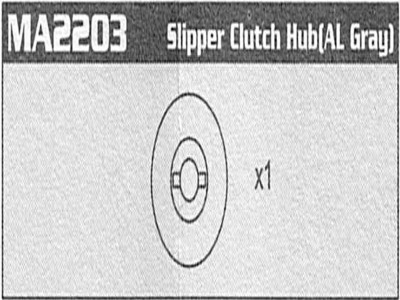 Amewi MA2203 Slipper clutch hub (AL) Raptor MA2203