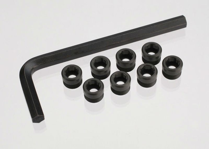 Traxxas Pivot-Kugeln Kappen Alu 7033X