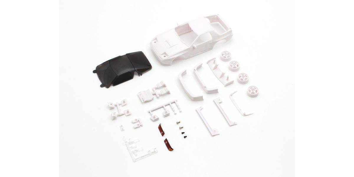 Kyosho Karosserie Mazda Savanna RX-7 FC3S Mini-Z +Felgen 4WD Ohne Lackierung MZN213