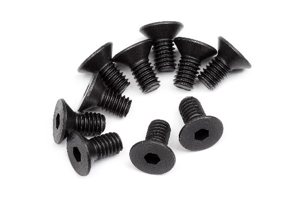 HPI Senkkopfschraube M4X8mm (Innensechsk./10St) 110070
