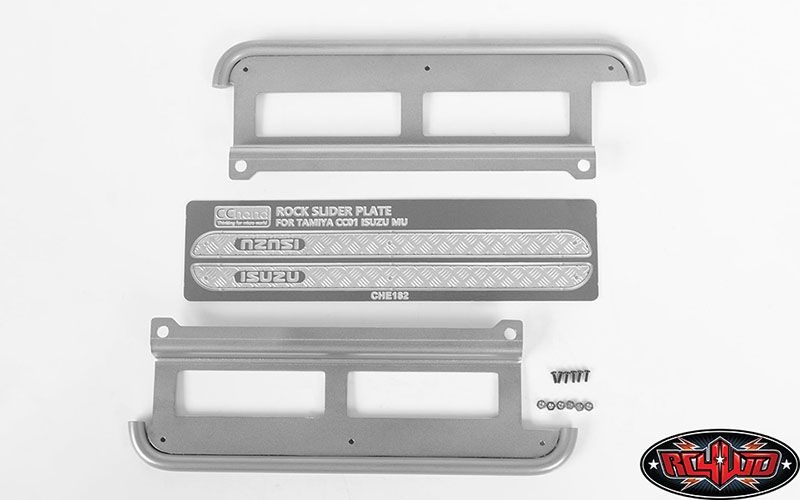 Rook Metal Side Sliders for Tamiya 1/10 Isuzu mu TypeX CC-01 VVV-C0571