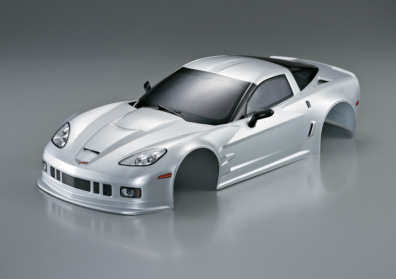 Killerbody Corvette GT2 Karosserie Silber 190mm RTU KB48014