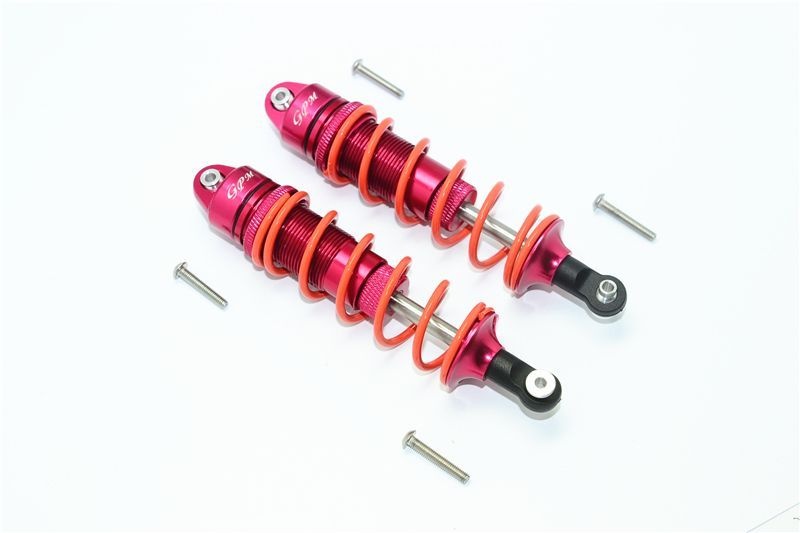 GPM Alu Dämpfer 110mm v/h rot ARRMA Nero 6s MAN110F/RRBEBK